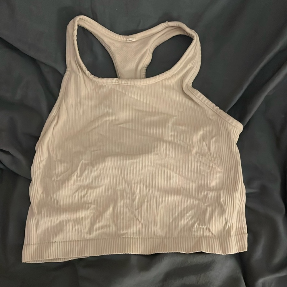 Cream Tank Top